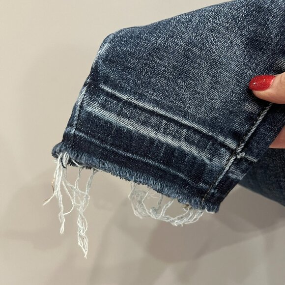 Judy Blue - Dark Wash, Lightly Distressed, Skinny Fit Jeans, Size 5/27 - NWOT! - Picture 6 of 9